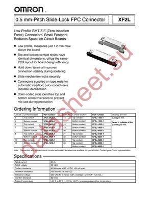 XF2L-1235-1 datasheet  